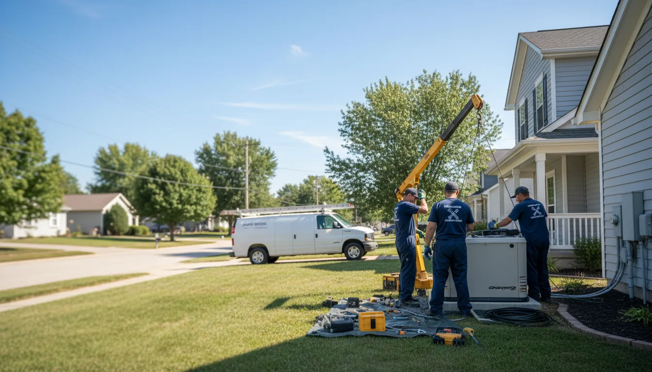 Generator Installation in Tamaroa, IL near me